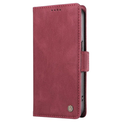 YIKATU YK-005 For Samsung Galaxy A16 5G Case PU Leather Wallet Phone Cover Skin Touch Feeling