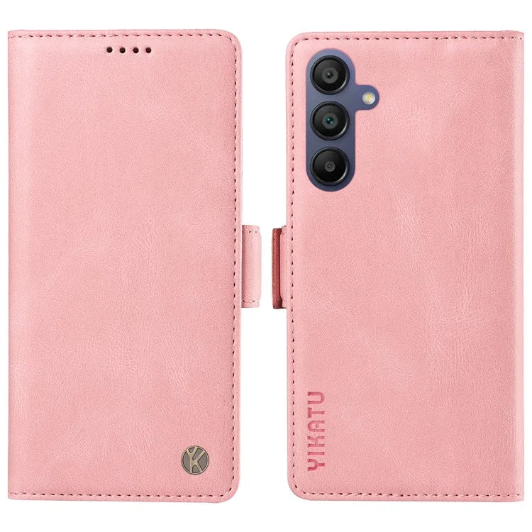 YIKATU YK-005 For Samsung Galaxy A16 5G Case PU Leather Wallet Phone Cover Skin Touch Feeling