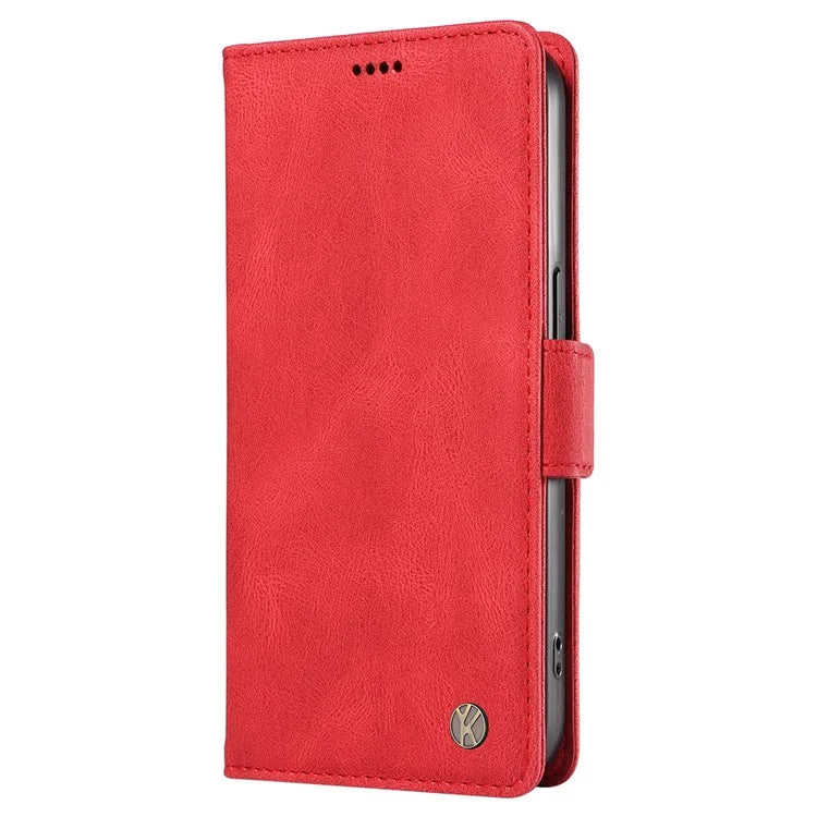 YIKATU YK-005 For Samsung Galaxy A16 5G Case PU Leather Wallet Phone Cover Skin Touch Feeling