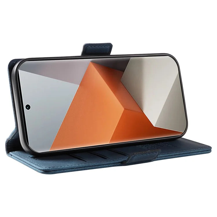 YIKATU YK-005 For Xiaomi Redmi Note 13 Pro+ 5G Case PU Leather Wallet Phone Cover Skin Touch Feeling