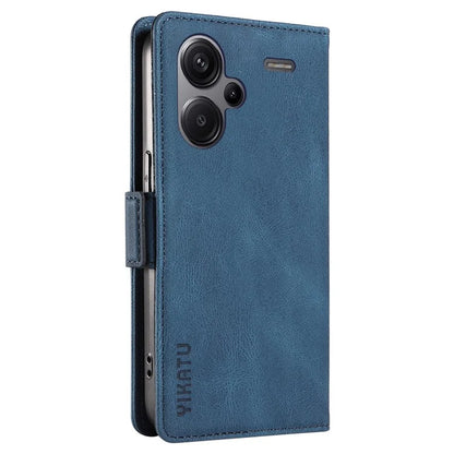YIKATU YK-005 For Xiaomi Redmi Note 13 Pro+ 5G Case PU Leather Wallet Phone Cover Skin Touch Feeling