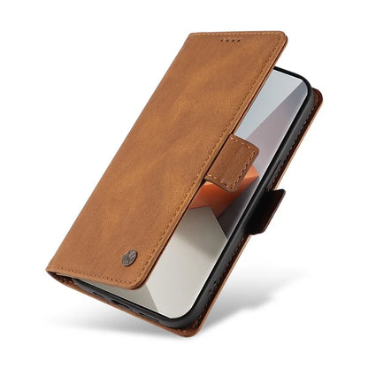 YIKATU YK-005 For Xiaomi Redmi Note 13 Pro+ 5G Case PU Leather Wallet Phone Cover Skin Touch Feeling