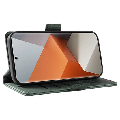 YIKATU YK-005 For Xiaomi Redmi Note 13 Pro+ 5G Case PU Leather Wallet Phone Cover Skin Touch Feeling