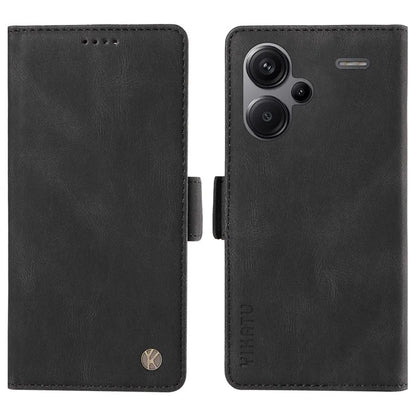 YIKATU YK-005 For Xiaomi Redmi Note 13 Pro+ 5G Case PU Leather Wallet Phone Cover Skin Touch Feeling