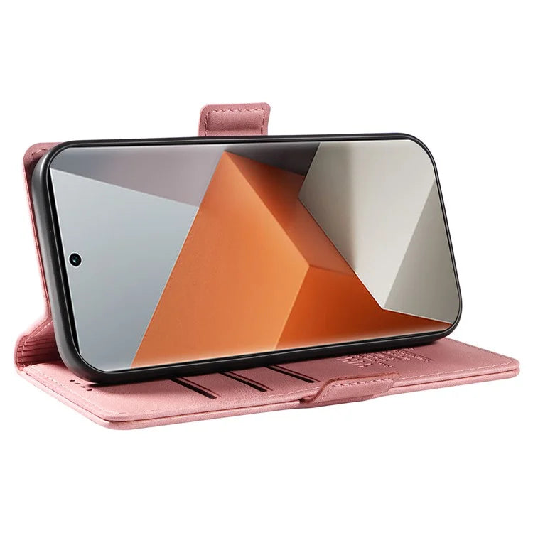 YIKATU YK-005 For Xiaomi Redmi Note 13 Pro+ 5G Case PU Leather Wallet Phone Cover Skin Touch Feeling