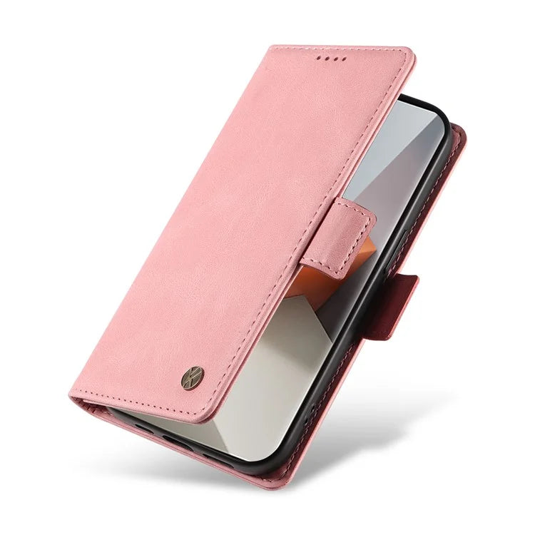 YIKATU YK-005 For Xiaomi Redmi Note 13 Pro+ 5G Case PU Leather Wallet Phone Cover Skin Touch Feeling