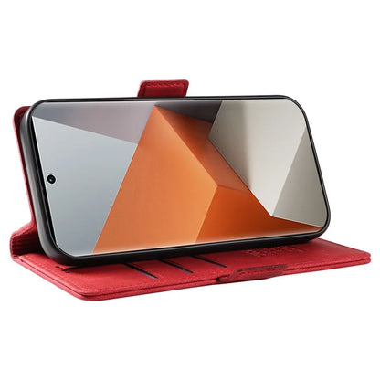 YIKATU YK-005 For Xiaomi Redmi Note 13 Pro+ 5G Case PU Leather Wallet Phone Cover Skin Touch Feeling