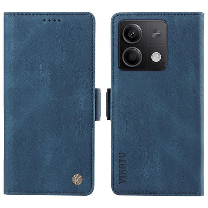 YIKATU YK-005 For Xiaomi Poco X6 5G / Redmi Note 13 Pro 5G Case PU Leather Wallet Phone Cover Skin Touch Feeling