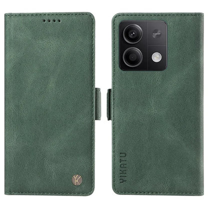 YIKATU YK-005 For Xiaomi Poco X6 5G / Redmi Note 13 Pro 5G Case PU Leather Wallet Phone Cover Skin Touch Feeling