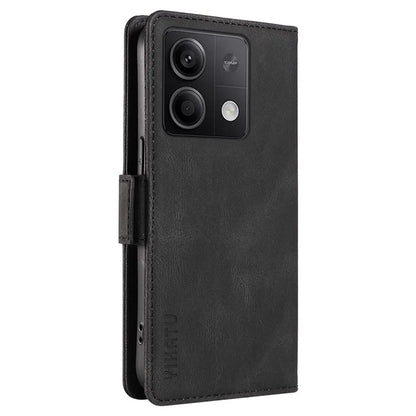 YIKATU YK-005 For Xiaomi Poco X6 5G / Redmi Note 13 Pro 5G Case PU Leather Wallet Phone Cover Skin Touch Feeling