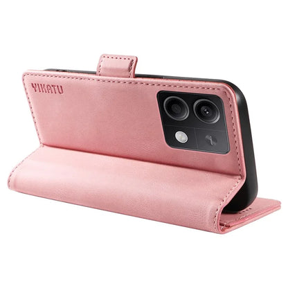 YIKATU YK-005 For Xiaomi Poco X6 5G / Redmi Note 13 Pro 5G Case PU Leather Wallet Phone Cover Skin Touch Feeling