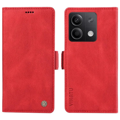 YIKATU YK-005 For Xiaomi Poco X6 5G / Redmi Note 13 Pro 5G Case PU Leather Wallet Phone Cover Skin Touch Feeling