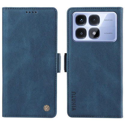 YIKATU YK-005 For Xiaomi Redmi K70 Ultra Case PU Leather Wallet Phone Cover Skin Touch Feeling