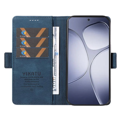 YIKATU YK-005 For Xiaomi Redmi K70 Ultra Case PU Leather Wallet Phone Cover Skin Touch Feeling