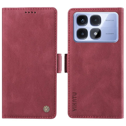 YIKATU YK-005 For Xiaomi Redmi K70 Ultra Case PU Leather Wallet Phone Cover Skin Touch Feeling