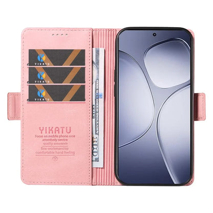 YIKATU YK-005 For Xiaomi Redmi K70 Ultra Case PU Leather Wallet Phone Cover Skin Touch Feeling