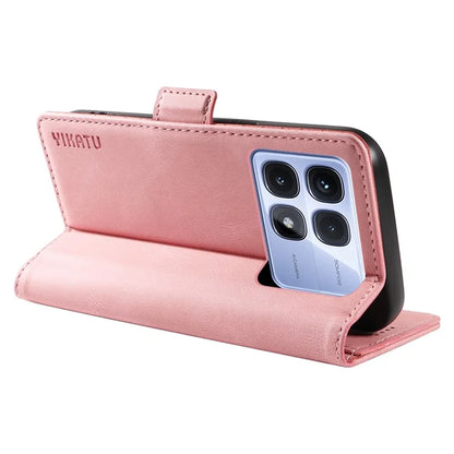 YIKATU YK-005 For Xiaomi Redmi K70 Ultra Case PU Leather Wallet Phone Cover Skin Touch Feeling