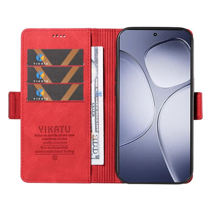 YIKATU YK-005 For Xiaomi Redmi K70 Ultra Case PU Leather Wallet Phone Cover Skin Touch Feeling