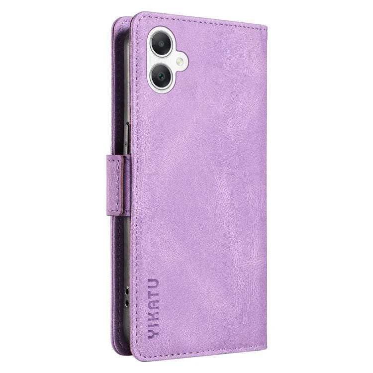 YIKATU YK-005 For Samsung Galaxy A06 Case PU Leather Wallet Phone Cover Skin Touch Feeling