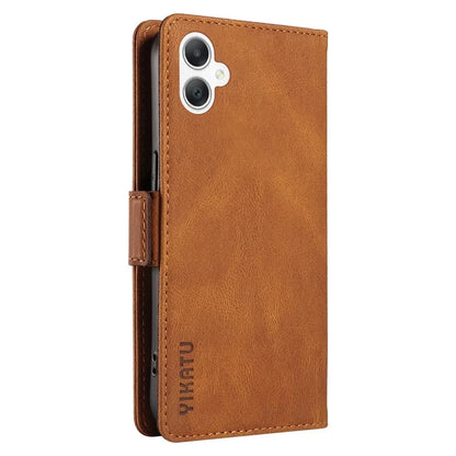 YIKATU YK-005 For Samsung Galaxy A06 Case PU Leather Wallet Phone Cover Skin Touch Feeling