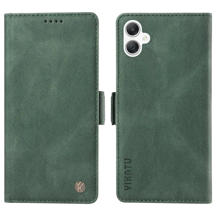 YIKATU YK-005 For Samsung Galaxy A06 Case PU Leather Wallet Phone Cover Skin Touch Feeling