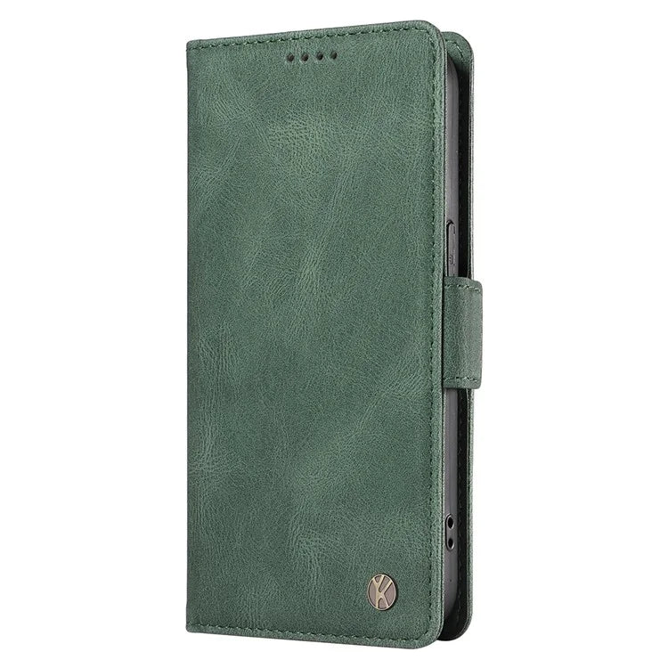 YIKATU YK-005 For Samsung Galaxy A06 Case PU Leather Wallet Phone Cover Skin Touch Feeling