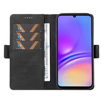 YIKATU YK-005 For Samsung Galaxy A06 Case PU Leather Wallet Phone Cover Skin Touch Feeling
