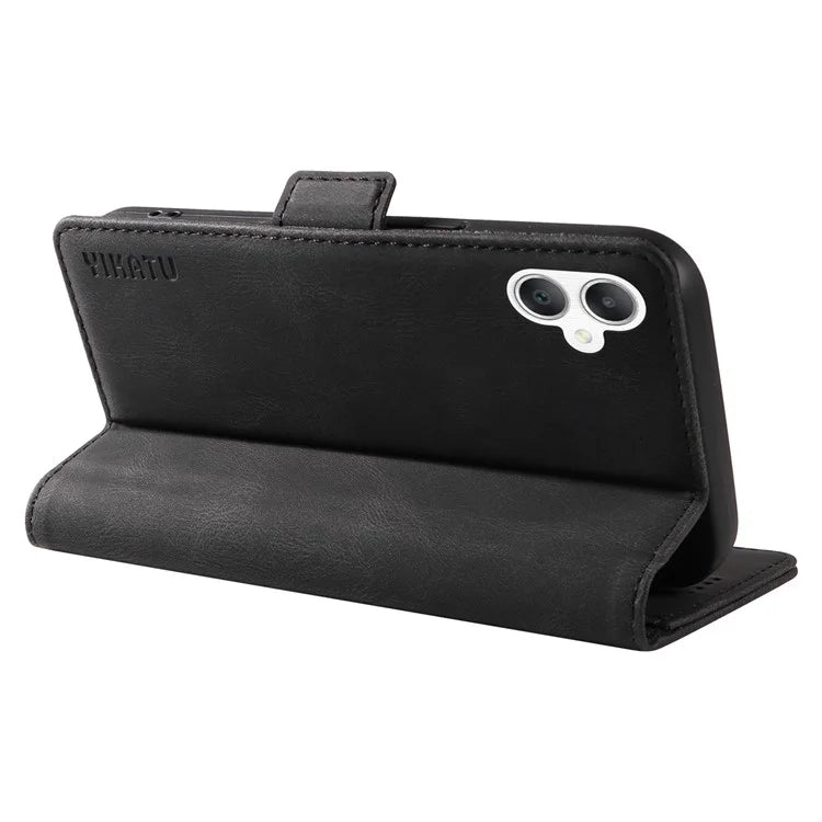 YIKATU YK-005 For Samsung Galaxy A06 Case PU Leather Wallet Phone Cover Skin Touch Feeling