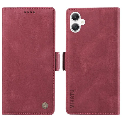 YIKATU YK-005 For Samsung Galaxy A06 Case PU Leather Wallet Phone Cover Skin Touch Feeling