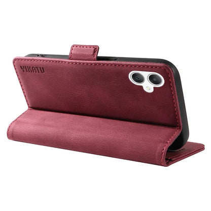 YIKATU YK-005 For Samsung Galaxy A06 Case PU Leather Wallet Phone Cover Skin Touch Feeling