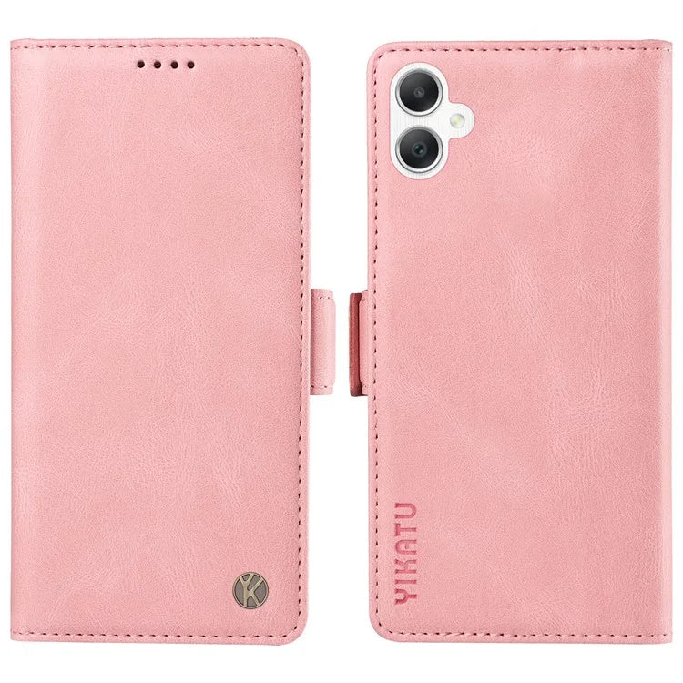 YIKATU YK-005 For Samsung Galaxy A06 Case PU Leather Wallet Phone Cover Skin Touch Feeling
