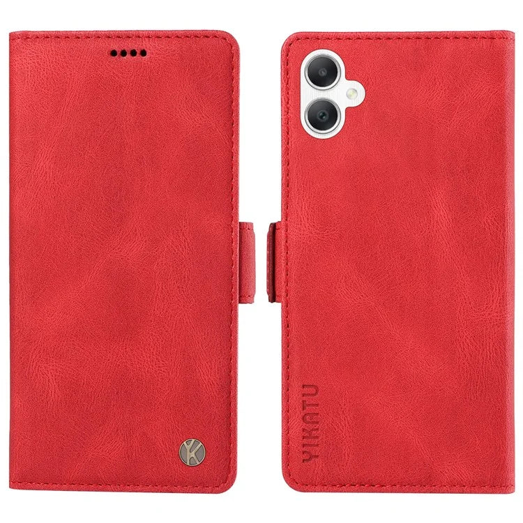 YIKATU YK-005 For Samsung Galaxy A06 Case PU Leather Wallet Phone Cover Skin Touch Feeling