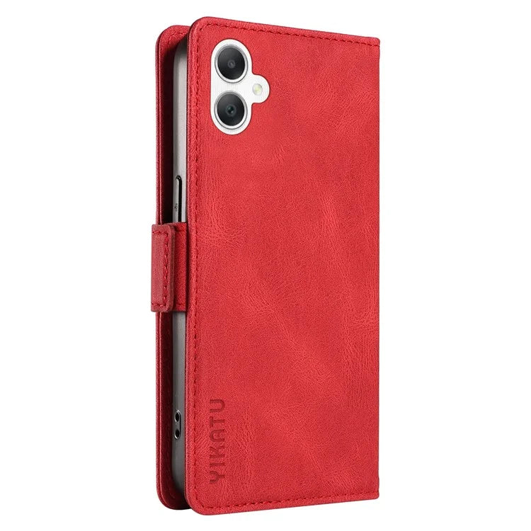 YIKATU YK-005 For Samsung Galaxy A06 Case PU Leather Wallet Phone Cover Skin Touch Feeling