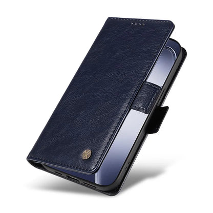 YIKATU YK-007 For Xiaomi Redmi K70 Ultra Case Side Buckle PU Leather Phone Cover Litchi Texture