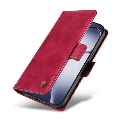 YIKATU YK-007 For Xiaomi Redmi K70 Ultra Case Side Buckle PU Leather Phone Cover Litchi Texture