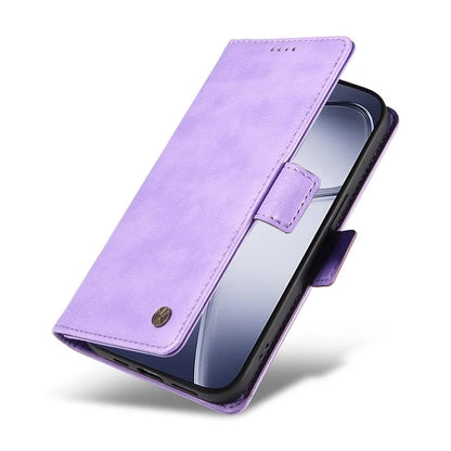 YIKATU YK-007 For Xiaomi Redmi K70 Ultra Case Side Buckle PU Leather Phone Cover Litchi Texture