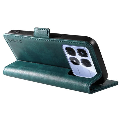 YIKATU YK-007 For Xiaomi Redmi K70 Ultra Case Side Buckle PU Leather Phone Cover Litchi Texture