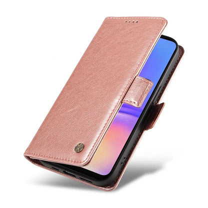 YIKATU YK-007 For Samsung Galaxy A06 Case Side Buckle PU Leather Phone Cover Litchi Texture