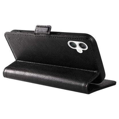 YIKATU YK-007 For Samsung Galaxy A06 Case Side Buckle PU Leather Phone Cover Litchi Texture