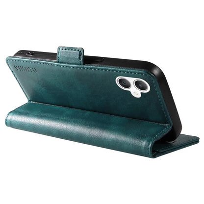 YIKATU YK-007 For Samsung Galaxy A06 Case Side Buckle PU Leather Phone Cover Litchi Texture