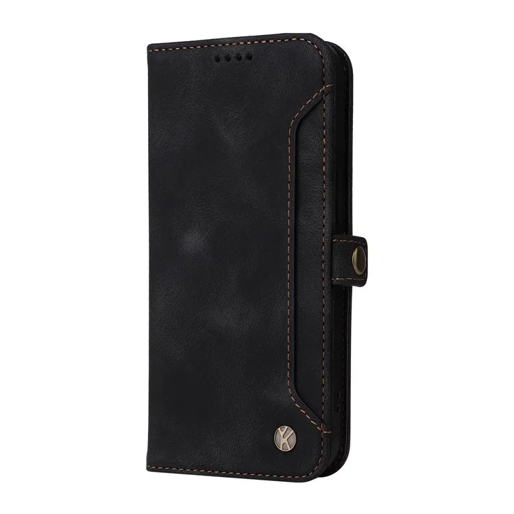 YIKATU YK-002 For Samsung Galaxy A05s 4G Case Wallet PU Leather Phone Cover with Outer Card Slot