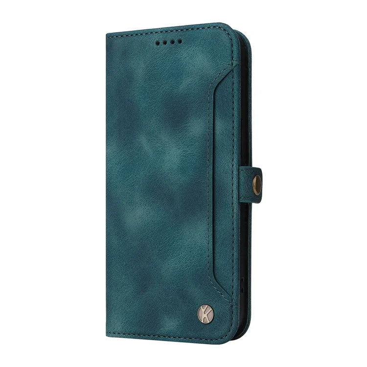 YIKATU YK-002 For Samsung Galaxy A05s 4G Case Wallet PU Leather Phone Cover with Outer Card Slot