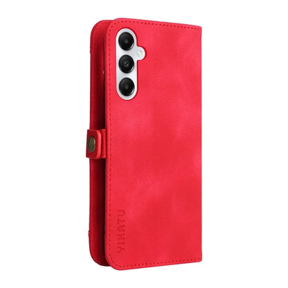 YIKATU YK-002 For Samsung Galaxy A05s 4G Case Wallet PU Leather Phone Cover with Outer Card Slot
