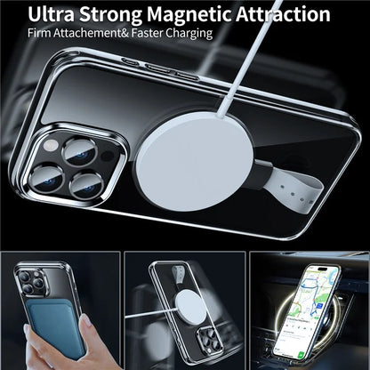 For iPhone 16 Pro Case Magnetic Rotatable Kickstand Hard PC Phone Cover