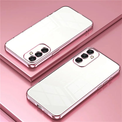 For Samsung Galaxy A16 5G Case Electroplating Frame Soft TPU Phone Cover
