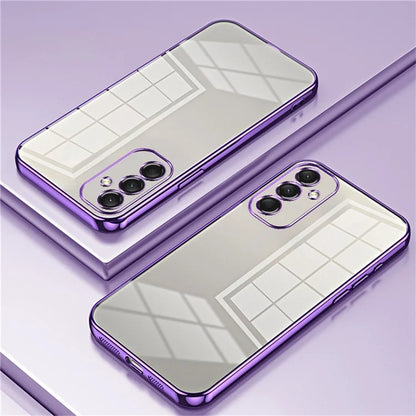For Samsung Galaxy A16 5G Case Electroplating Frame Soft TPU Phone Cover