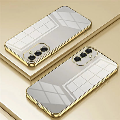 For Samsung Galaxy A16 5G Case Electroplating Frame Soft TPU Phone Cover