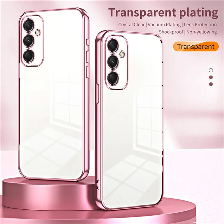 For Samsung Galaxy A16 5G Case Electroplating Frame Soft TPU Phone Cover