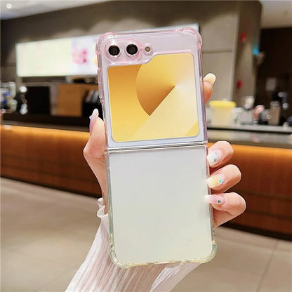 For Samsung Galaxy Z Flip6 5G Case Gradient Color Anti-Scratch TPU Phone Cover