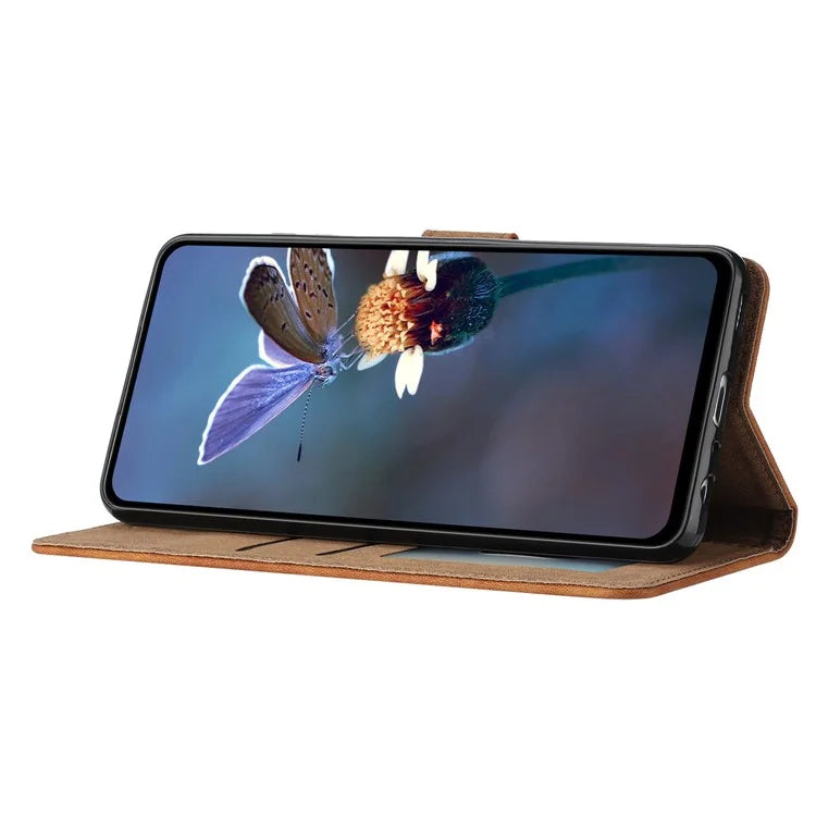 For Samsung Galaxy A16 5G Case Imprinted Butterfly Leather Wallet Phone Cover